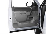  Inside of driver's side open door, window open photo